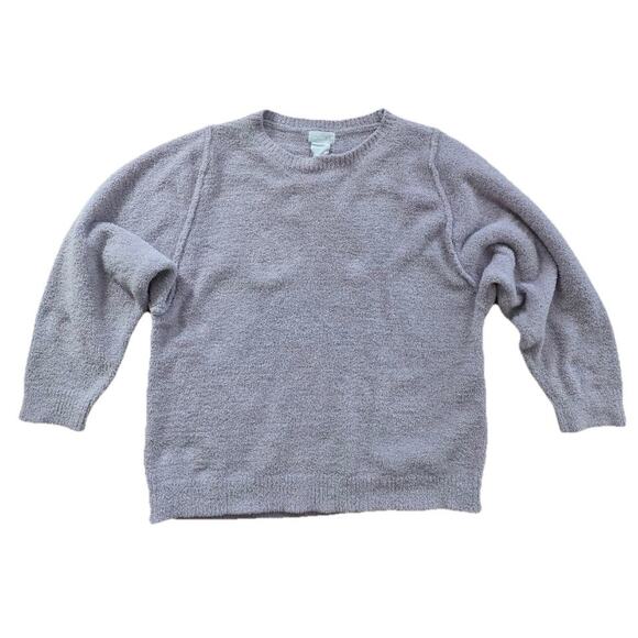 Softies Solid Marshmallow Crew Neck Sweater Top Size Medium A001835 - Picture 2 of 7